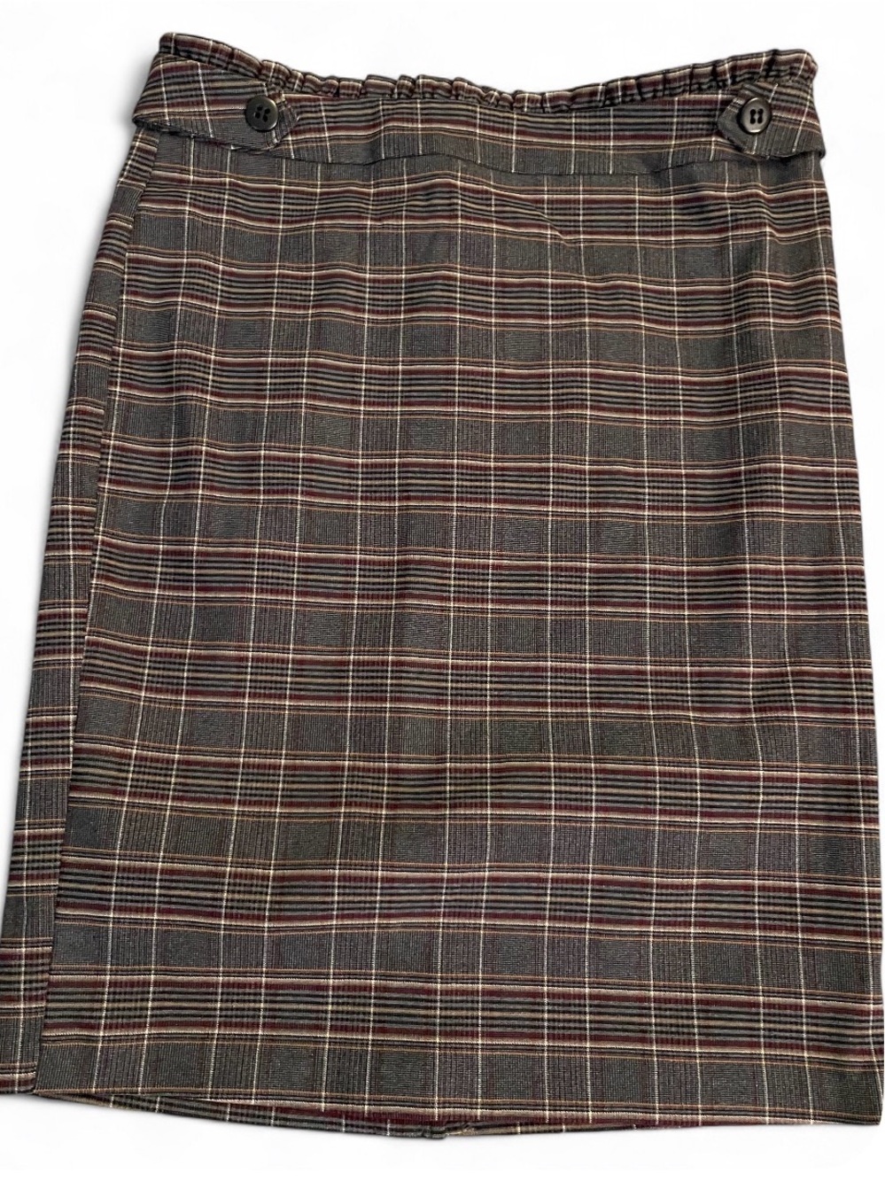 Soho Appeal Ltd. Grey Plaid Skirt Womens Size Medium